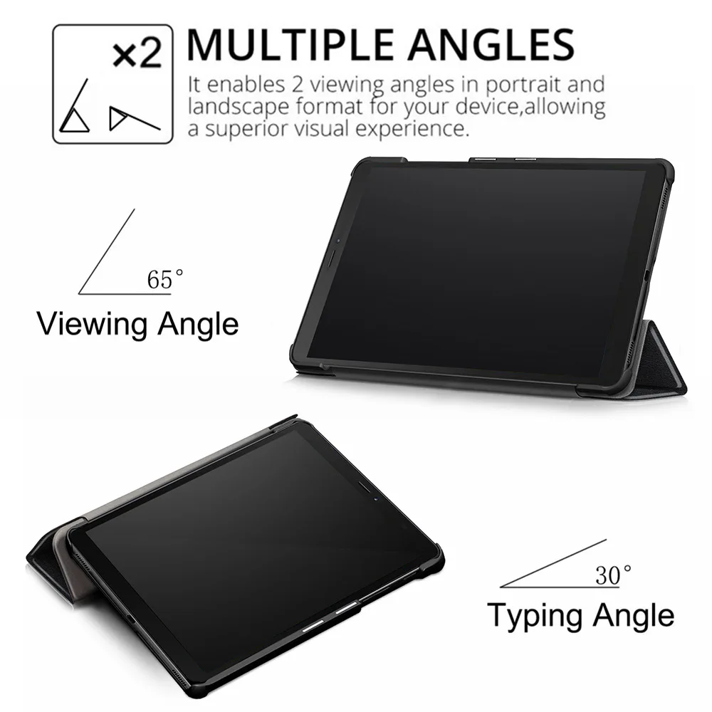 Магнитный чехол Tab A 8 T290 из искусственной кожи для Samsung Galaxy 0 SM-T290 T295 T297 &quot Новый