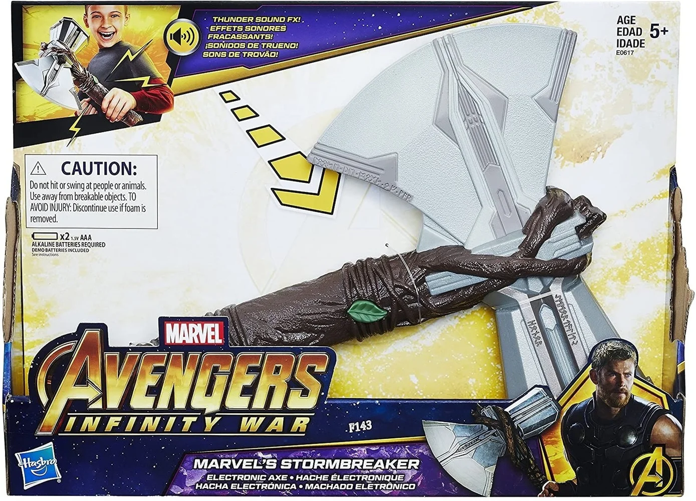 Топор с Мстителями Марвел война бесконечности молот Тора говорящий игрушка Тор