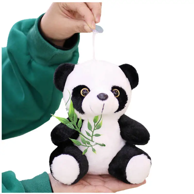 

18Cmhot Panda Plushtoy Kawaii Doll Suction Cup Pendant Can Be Hung On The Wall. Lovely Doll Is A Good Birthday Gift for Children