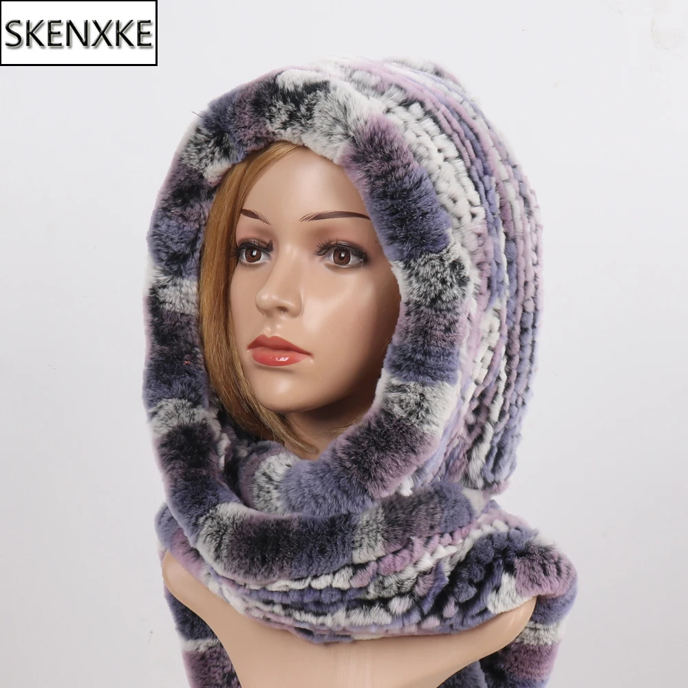 2021 новые женские туфли с мехом кролика шарфы меховые шапки для женщин зимние