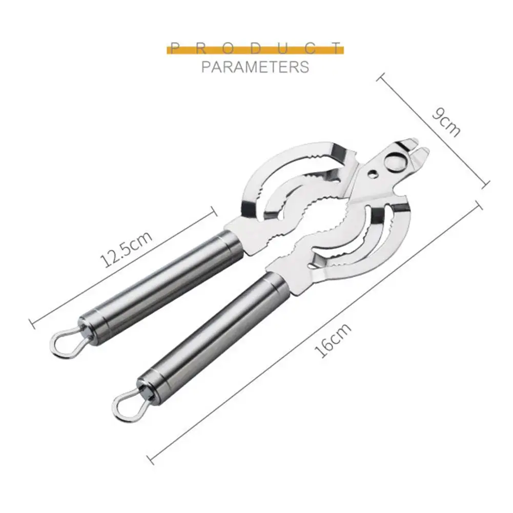 

Stainless Steel Drink Bottle Cover Lid Remover Can Opener Bar Restaurant kitchen Accessories Tool Portable Space-Saving