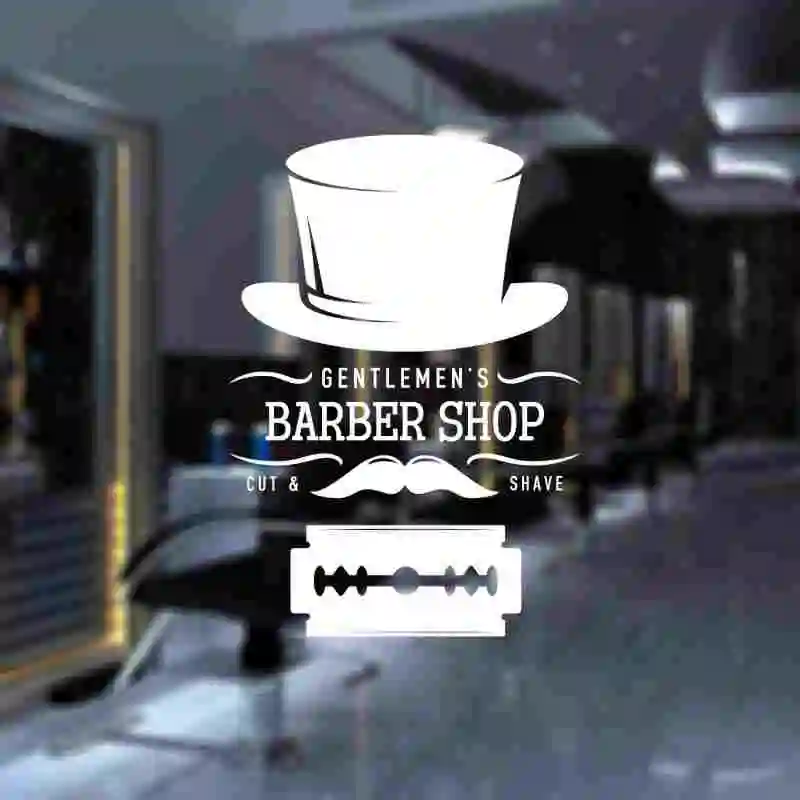 Парикмахерская наклейка на хлеб индивидуальные виниловые настенные