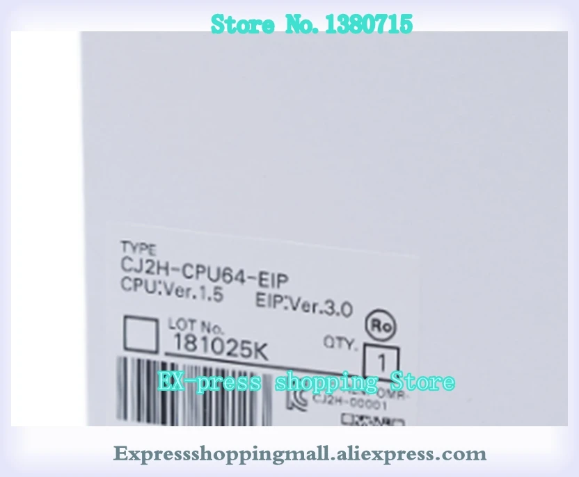 

Новый оригинальный CJ2H-CPU64-EIP PLC 50K шаги Ethernet