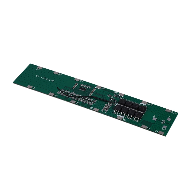 13S 48V 30A 18650 литий ионная защита батареи BMS PCB платы с защитой баланса