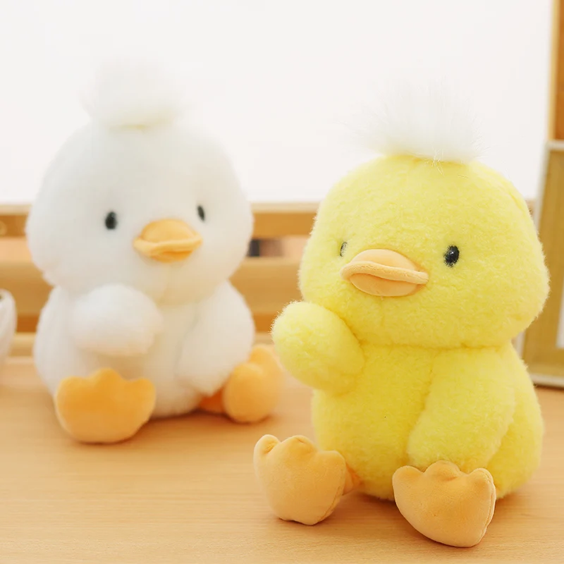 

Cute Cartoon Little Yellow Duck Little White Duck Plush Toy Doll Car Party Decoration Ornaments Children Holiday Companion Gift