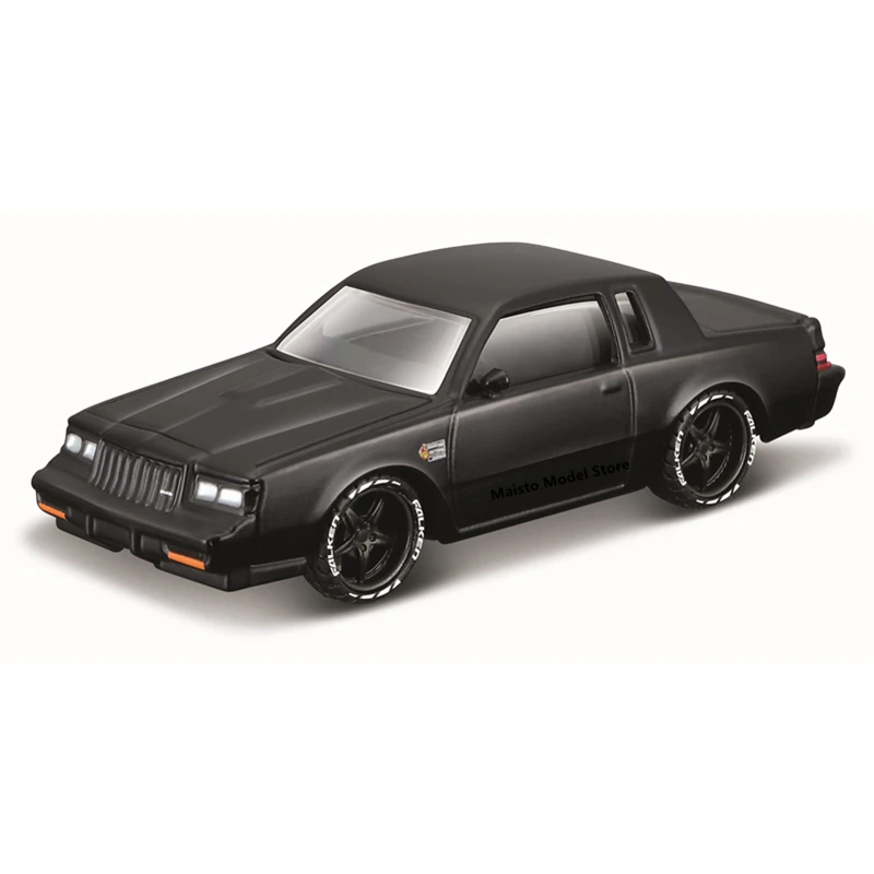 

Maisto 1:64 дизайн мышечный 1987 Buick большой надольный литый под давлением Точная Модель автомобиля коллекционная модель подарок