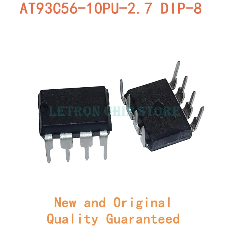10 шт. AT93C56 DIP 8 93C56 DIP8 10PU 2.7 EEPROM (256x8)/(128x16) 2K новый оригинальный|Интегральные схемы| |