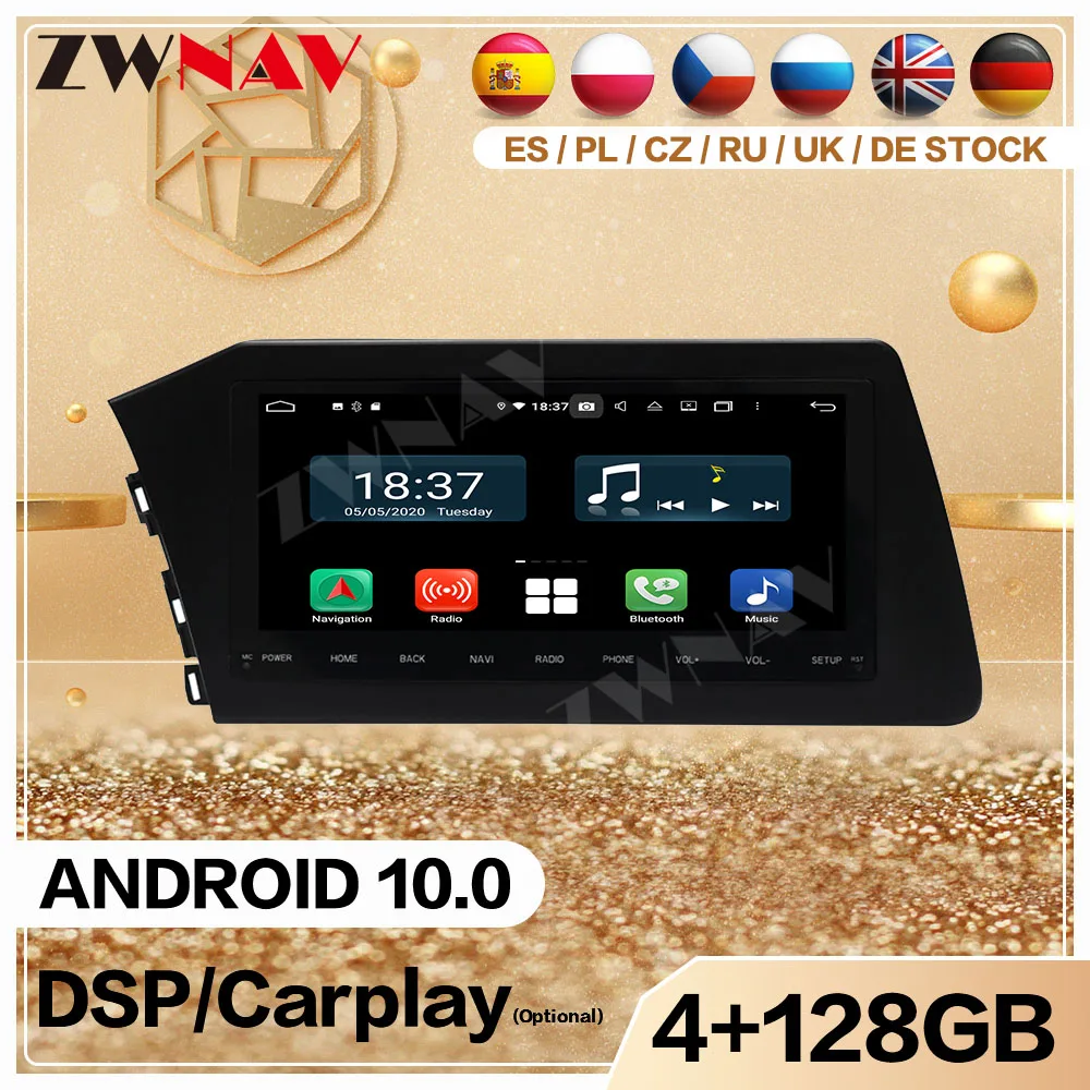 

10.25 " For Hyundai Elantra 2021 GPS Navigation Android Carplay Screen Multimedia Video Player Radio Audio Auto Stereo Head Unit