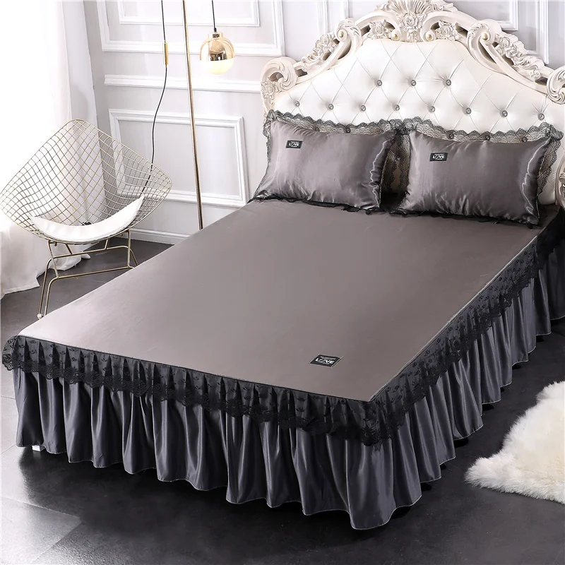 Комплект кружевной постельного белья из 2/3 предметов кружевная вискозная