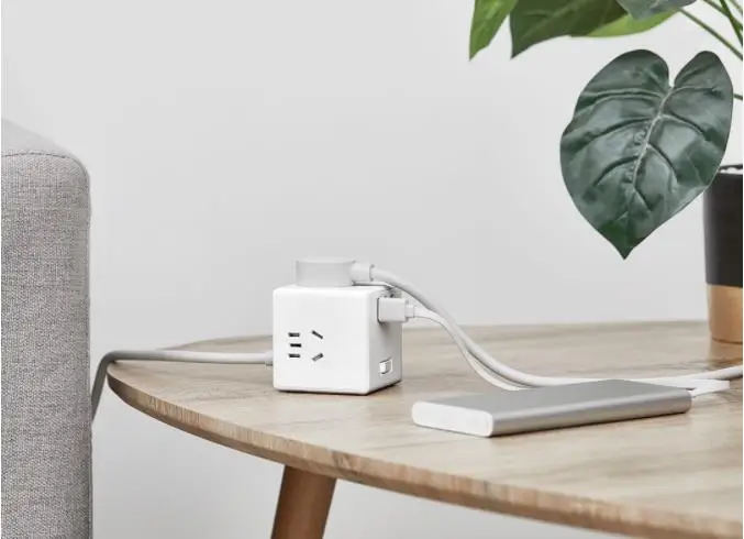 Xiaomi mijia cube конвертер usb вилка сокета многофункциональная Подключаемая плата электрический куб зарядка буксировочная плата смарт