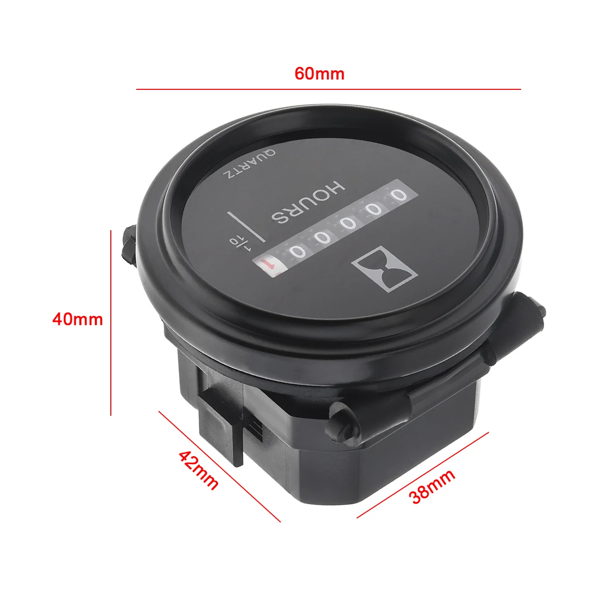 Горячая распродажа! 2 дюйма DC 8-80 в Круглый часовой метр промышленный Электронный