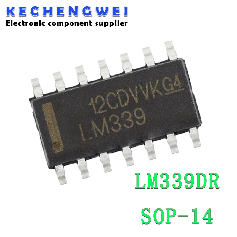 

20PCS LM339DR SOP14 LM339 SOP LM339DT SMD LM339DR2G SOP-14 339DR new and original IC