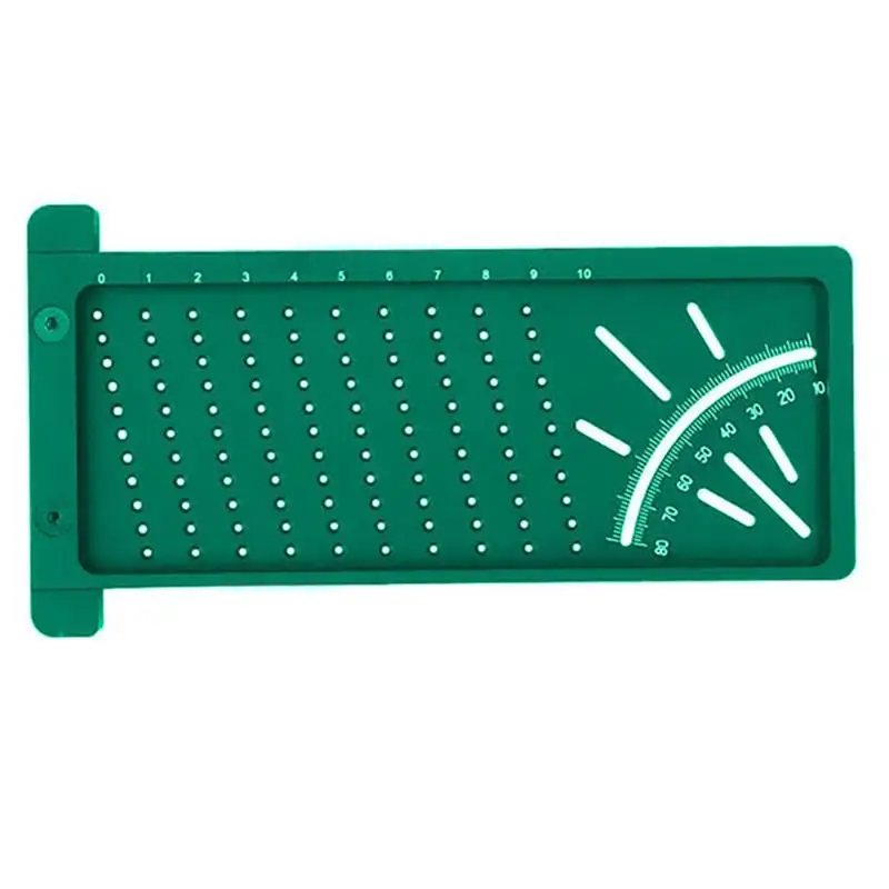 Точный измерительный прибор для деревообработки Т образная линейка отверстий