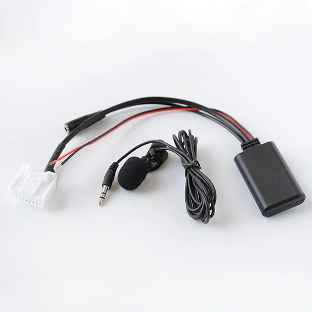 Biurlink Bluetooth 5 0 AUX кабель Hands Free микрофон адаптер 20 контактный разъем для Toyota Camry Corolla