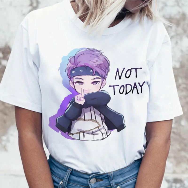 Kpop футболка JIN SUGA J HOPE женская джимин в джунгкоке топ для K pop корейские футболки