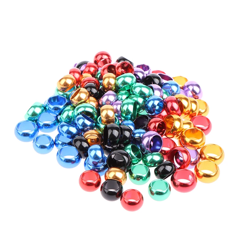 

10 Pcs Pet Bird Pigeon Supplies Foot Rings 8mm/10mm Aluminium Pigeon Private Rings Training Identification Lantern Ring