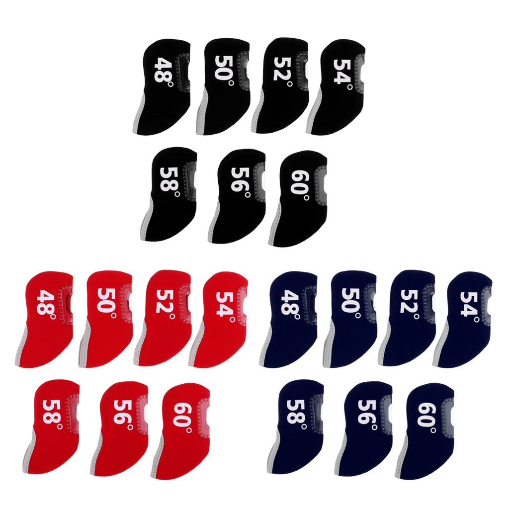 Комплект из 7 защитных чехлов для головы и головных уборов спорта гольф клуба