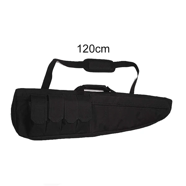 Black 120cm 70 100 120 см охотничья сумка страйкбол военный снайперский Пистолет Чехол для переноски винтовки армейский боевой карабин наплечный рюкзак Охотничьи аксессуары - Цвет: Black 120cm