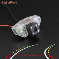 bigbigroad car intelligent dynamic track rear view ccd camera for acura tsx for honda odyssey crosstour mrv accord civic pilot