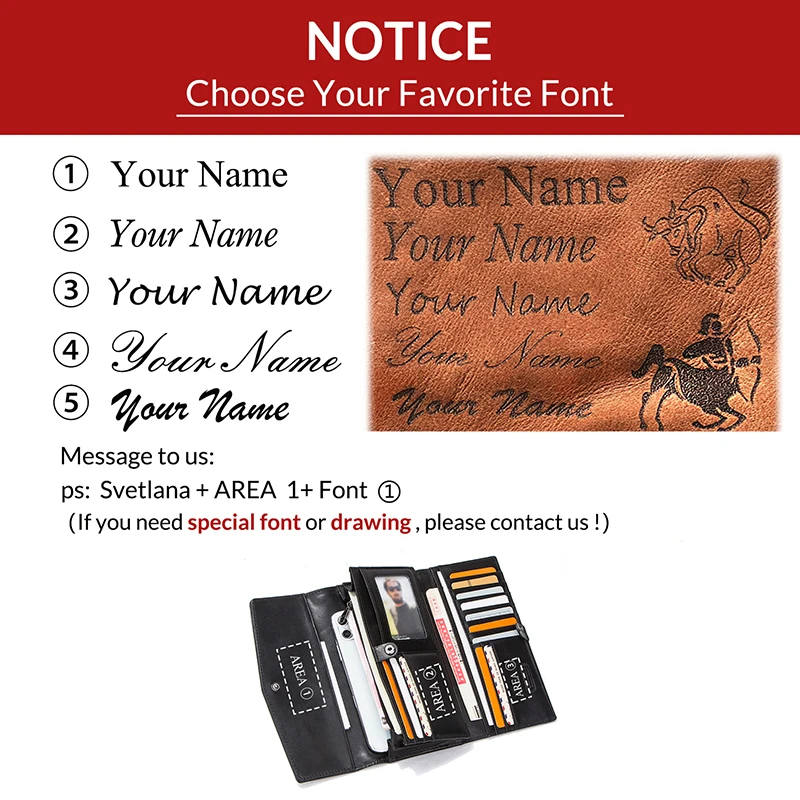 

Contact's Vintage Women Wallets Luxury Brand Genuine Leather Clutch Wallet for Ladies Long Tri-fold Purse Card Holder Money Bag