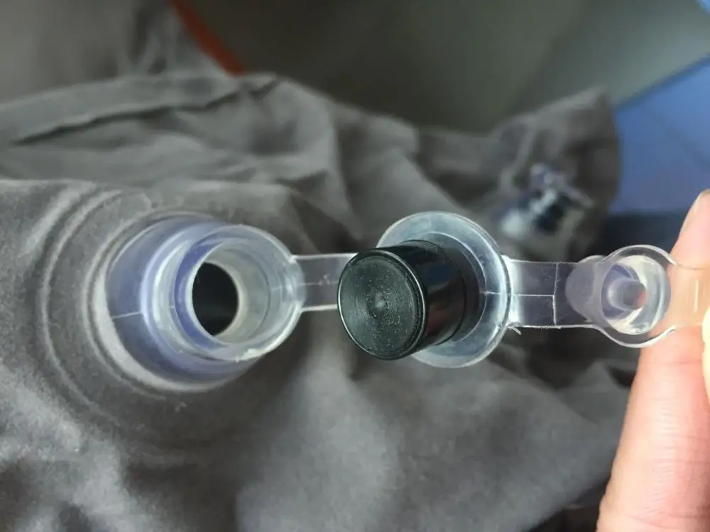 Дорожная надувная подушка для ног регулируемая высота портативная переноски