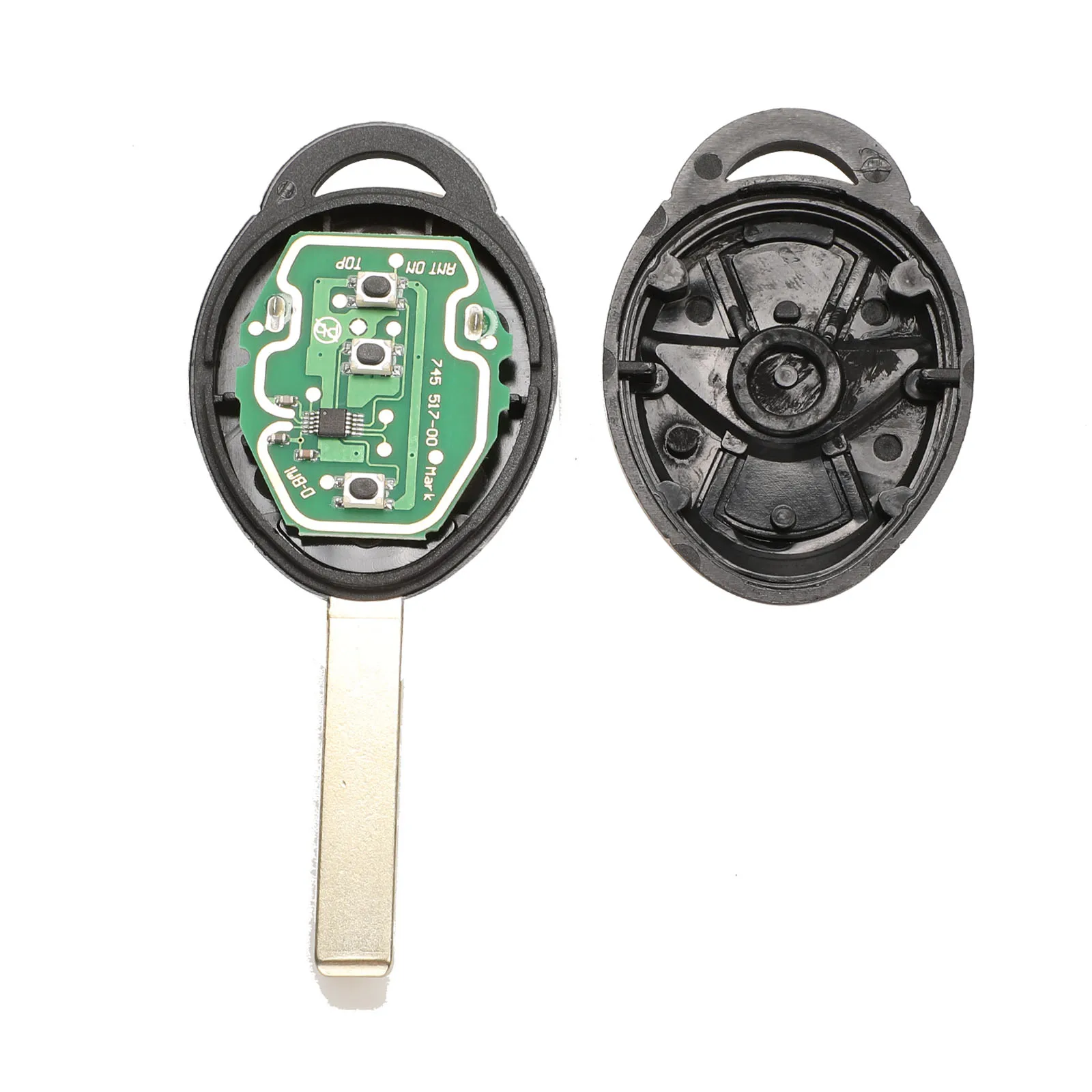 

Kutery 10pcs/lot 3 Buttons Smart Remote Car Key Fob 433Mhz ID44 Chip For Old BMW Mini Cooper S R50 R53