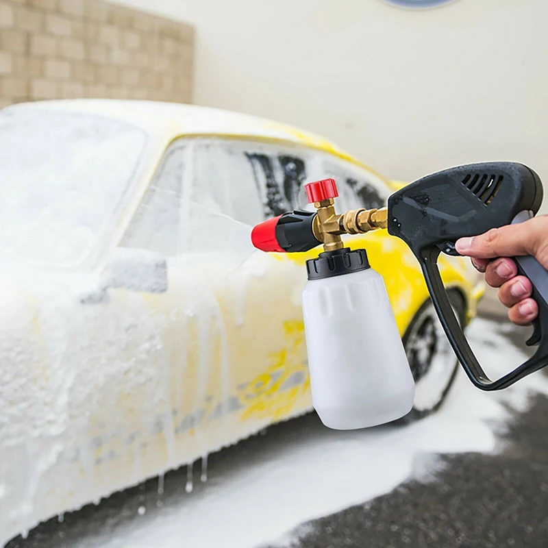 

Пенная насадка для автомойки Karcher, пенораспылитель для шлангов моек