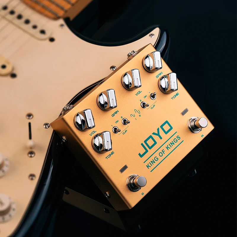JOYO R-20 King of Kings Vintage Overdrive Pedal Classic Effect Pedal Electric Guitar CRUNCH DISTORTION Multieffect Pedals