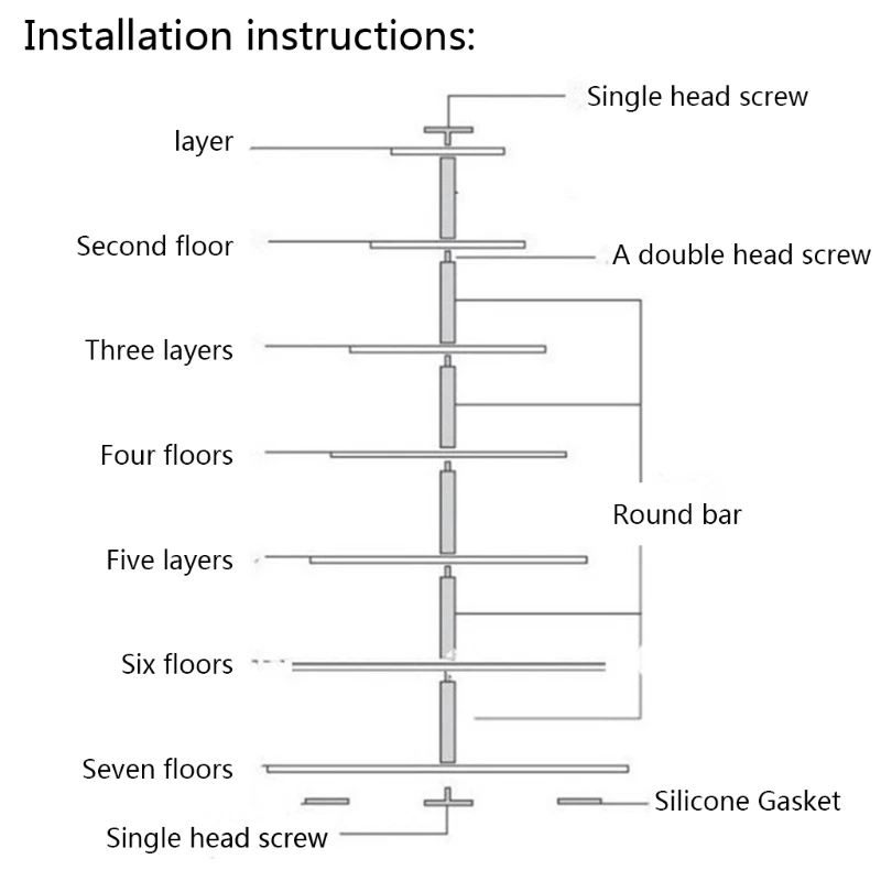 

Stable Cake Stand Reusable 3 Tiered Square Base Cake Display Holder DIY Baking Tools for Party Birthday