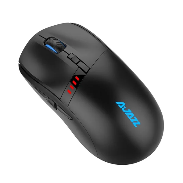 Черный Все новые 16000 dpi Ajazz I305 Pro перезаряжаемая 2,4 ГГц/Проводная Двухрежимная esport Гейминг мышь ноутбук мышь для ПК макро-программа - Цвет: Черный