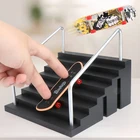 Детский скейтборд для пальцев, скейтборд, игрушка, набор Пандусов Для скейта и парка, палуба для технических тренировок, забавные интерьерные игрушки для тренировок пальцами для экстремального спорта