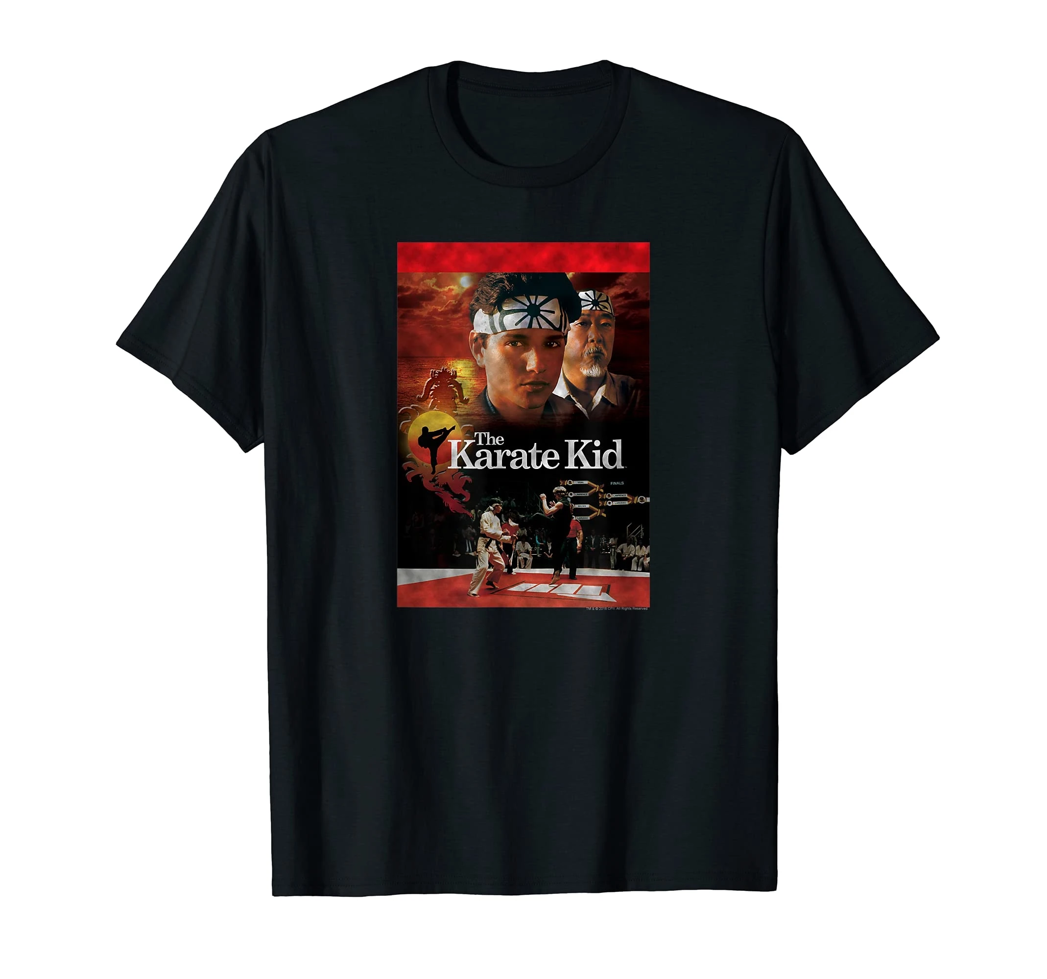 

5The Karate Kid Movie Poster Tshirt