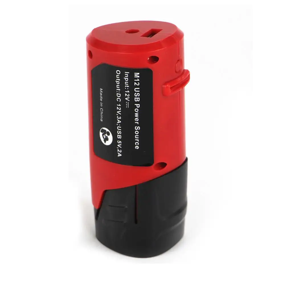 USB ЗУ для мобильного телефона адаптер литий ионный инструмент батарея Мощность