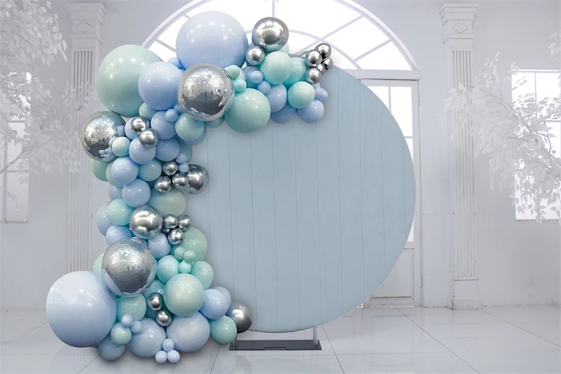 DD 5 uds soporte de fondo Clip globo Garland conexi&oacute;n decoraci&oacute;n Clip transparente conveniente Durable de la decoraci&oacute;n de la boda Clips en la Base-1