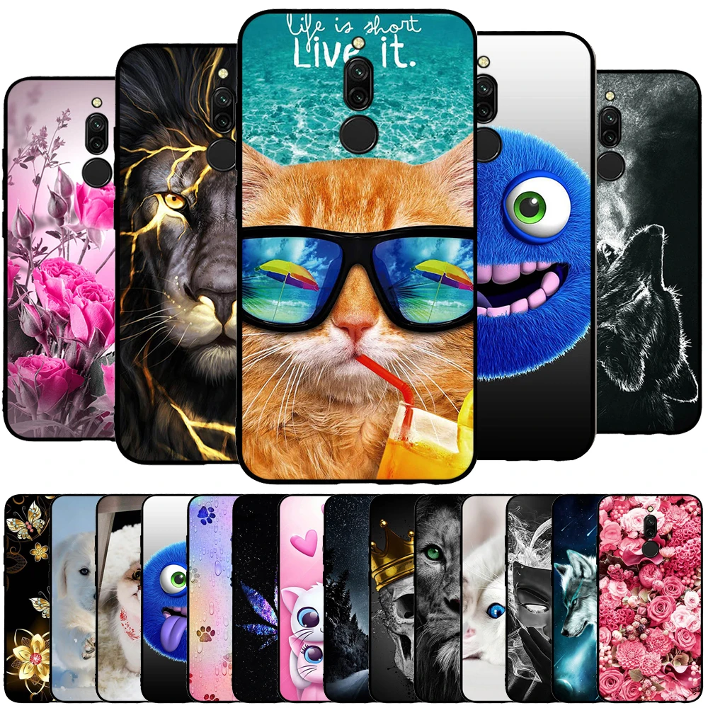 

Case For Xiaomi Redmi 8 Redmi8 Case Silicone Soft TPU Back Cover For Xiaomi Redmi 8 Phone Case Coque Capa Funda For Redmi 8 Case