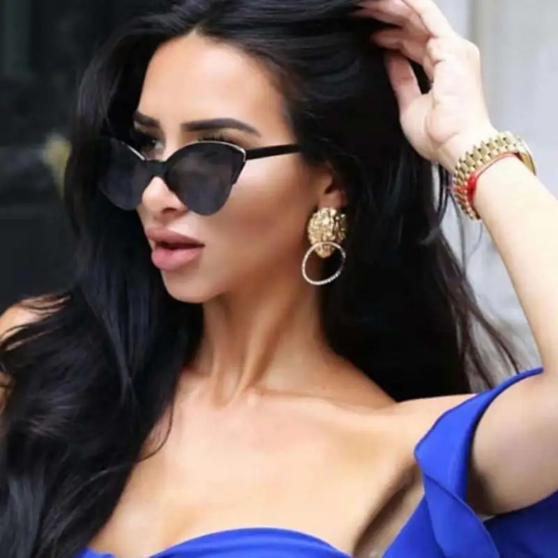 

NEW Vintage Cat Eye UV400 Sunglasses Women Female Sexy Retro Small Cat Eye Sun Glasses Brand Designer Colorful Eyewear Goggle
