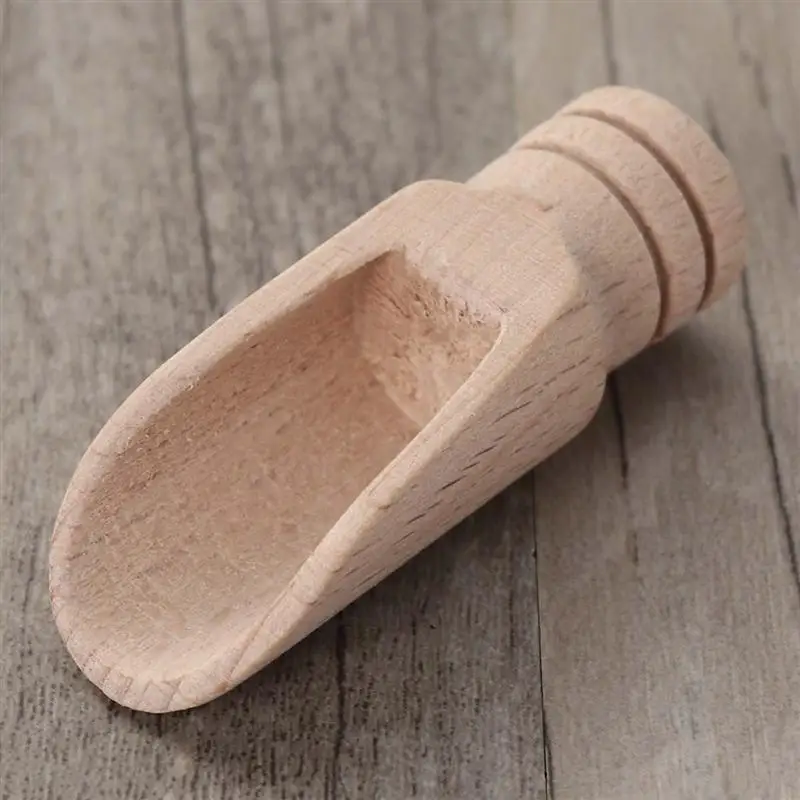 10/12/15/20pcs Tea Spoon Scoop Small Salt Shovels Mini Wooden Teaspoon Milk Powder Scoops Teaware Kitchen Accessories | Дом и сад