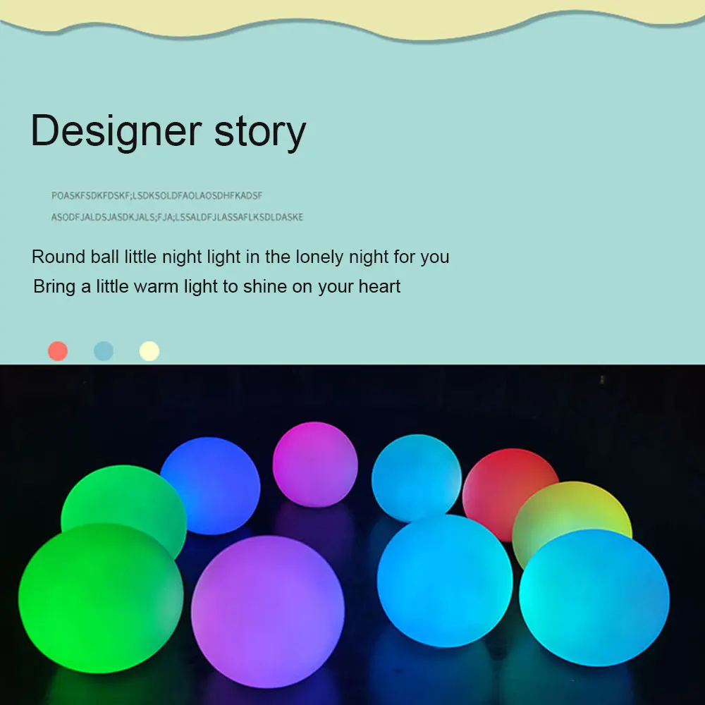 

Плавательный Бассейн светильник шарик Луна 3D
