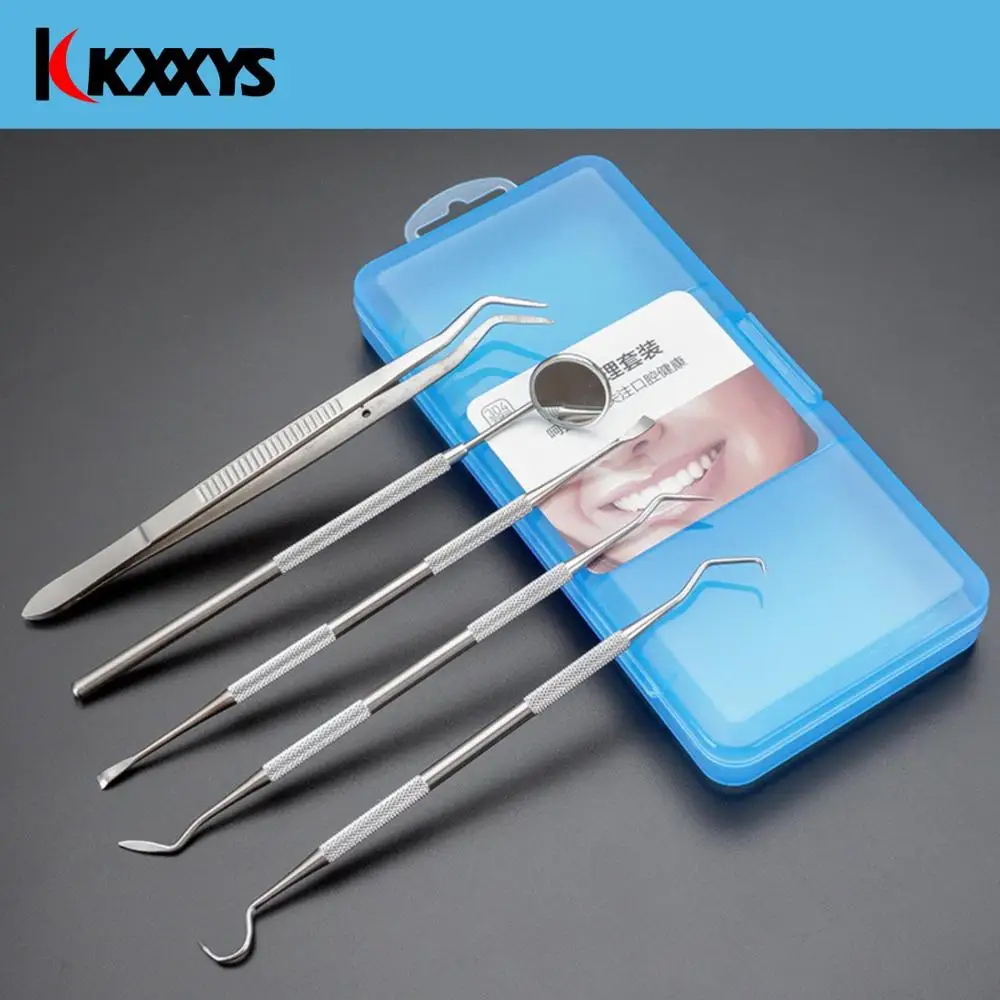 5 шт./компл. гигиены ротовой полости моющаяся Нержавеющая сталь средства для