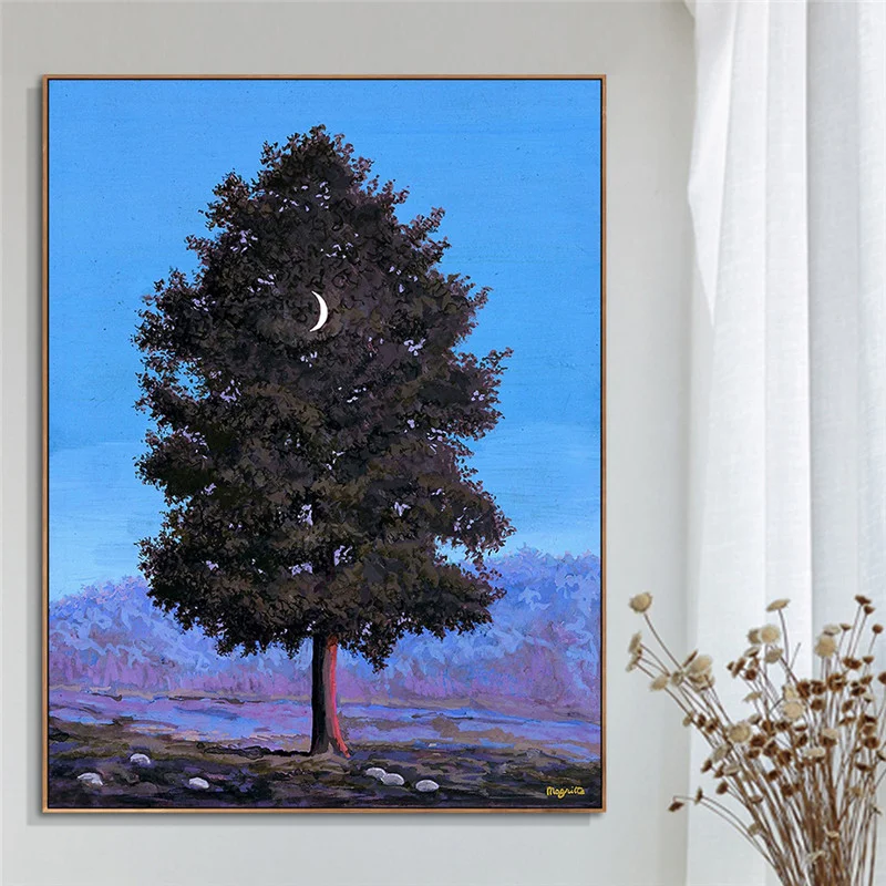 

Art Print Wallpaper Frame Painting Sixteenth September 1956 By Rene Magritte Posters And Prints Pictures For Home Decor