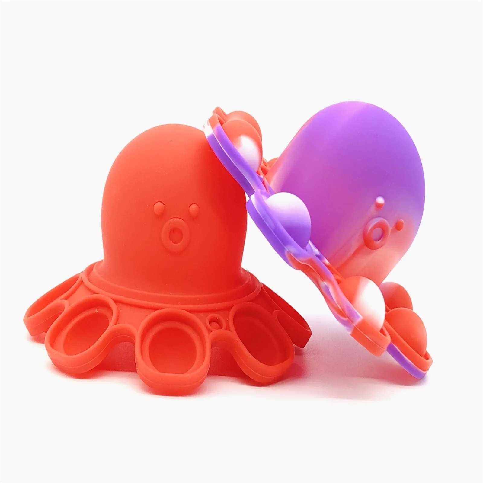 Игрушки фиджеты с обеих сторон игрушка осьминог силиконовый пузырь гаджет