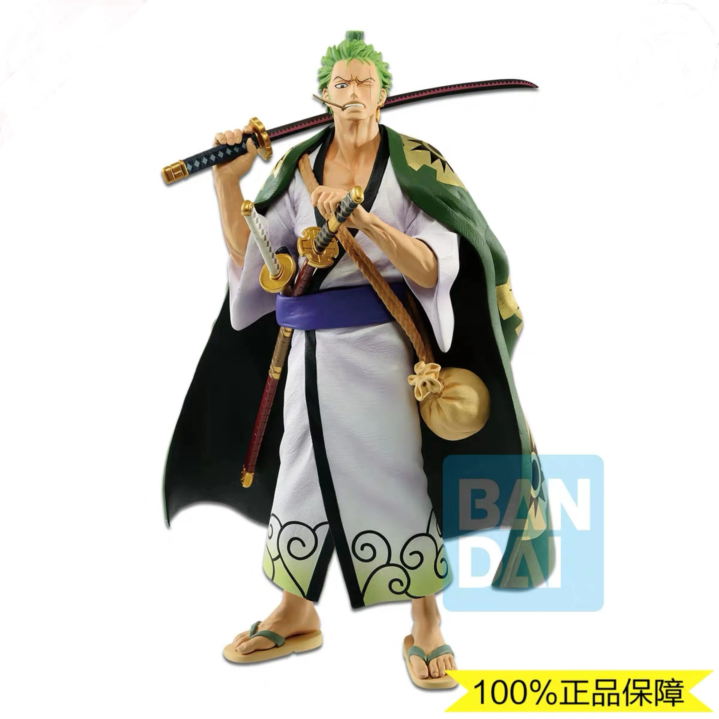 В наличии Bandai одна штука фигурка мастер Stylise Roronoa Зоро ПВХ модель игрушки|Игровые