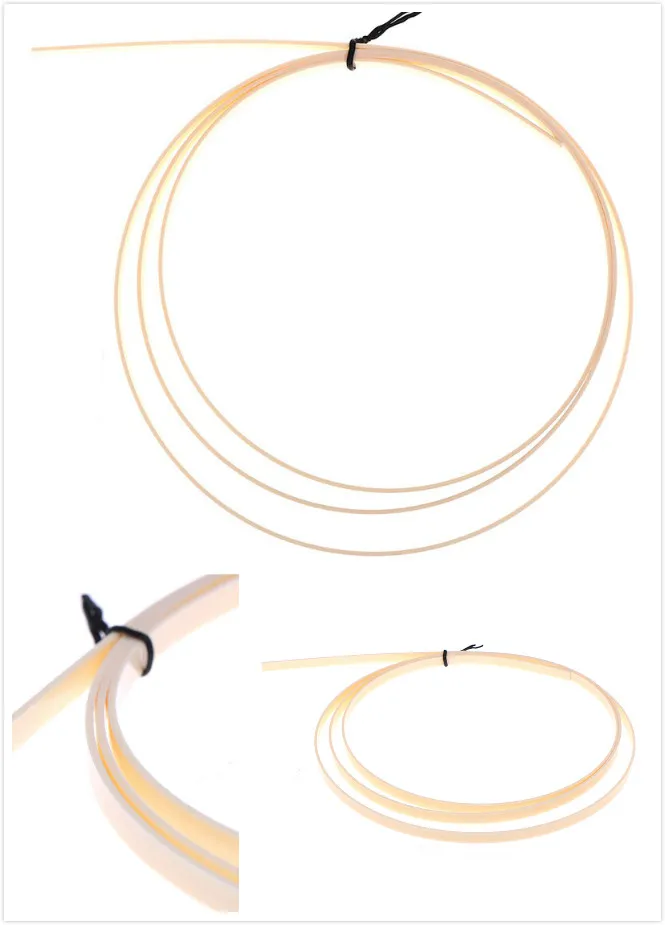 

New Guitar Binding Inlay Purfling Strip ABS Cream Ivory Color 165 x 0.6 x 0.15cm