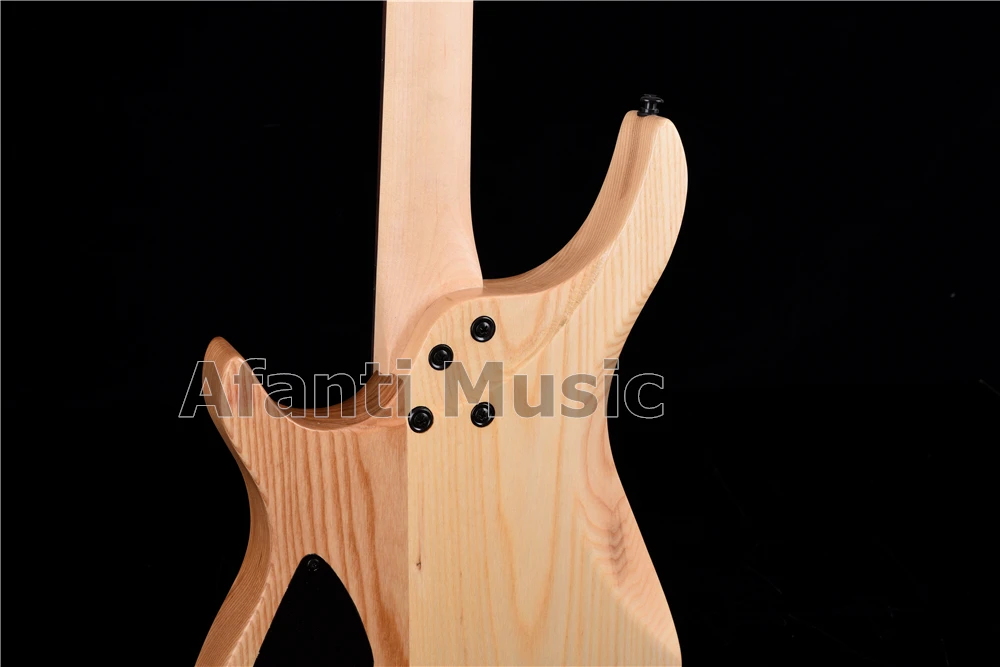 

Afanti Music Factory / Ash Body, Maple Neck/ Headless Electric Guitar (AWT-729)