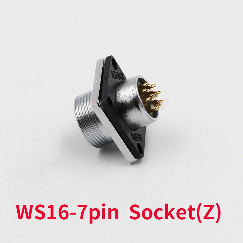 1 комплект разъемы WS16 7 контактный штекер и гнездо высокого напряжения