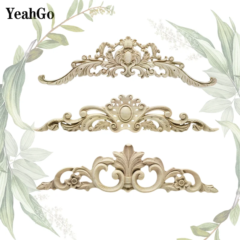 YeahGo наклейка в европейском стиле для резьбы по дереву мебель домашний декор