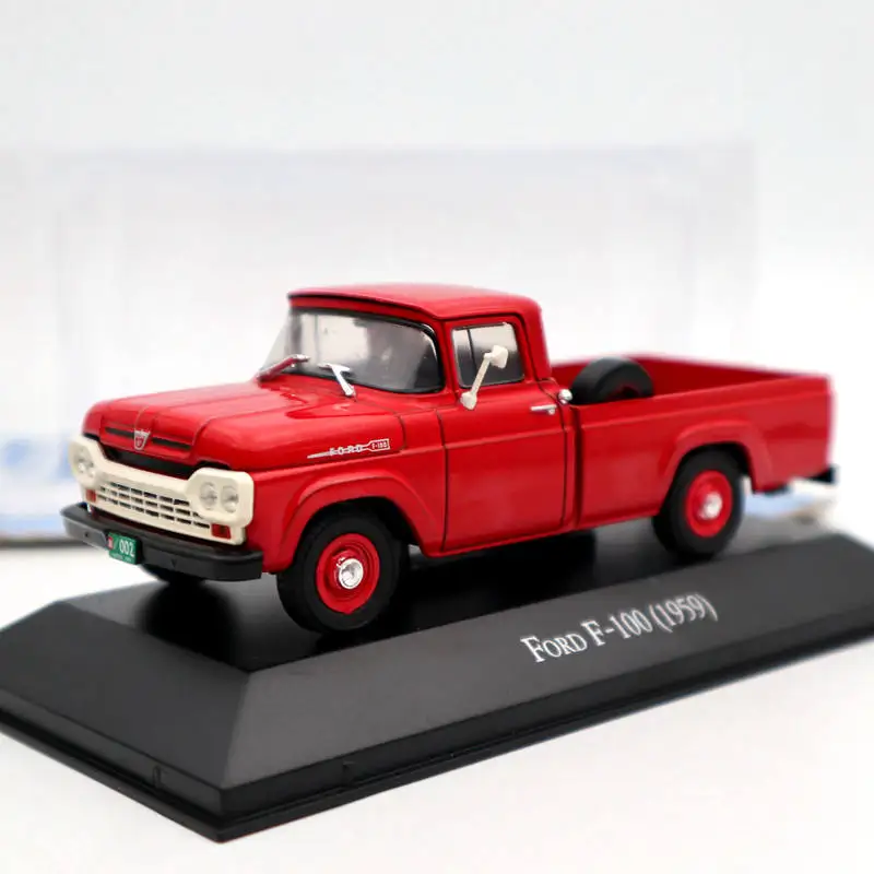IXO 1:43 для Ford F100 1959 Пикап литья под давлением модели коллекции красный авто игрушки