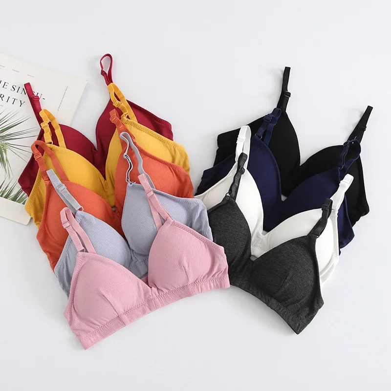 Бюстгальтер SVOKOR с глубоким V образным вырезом без косточек регулируемые