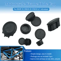 for bmw r1250gs r1200gs lc r1250 r1200 gs rs adv 2013 2021 motorcycle frame hole cap set plug decorative dust cover accessories