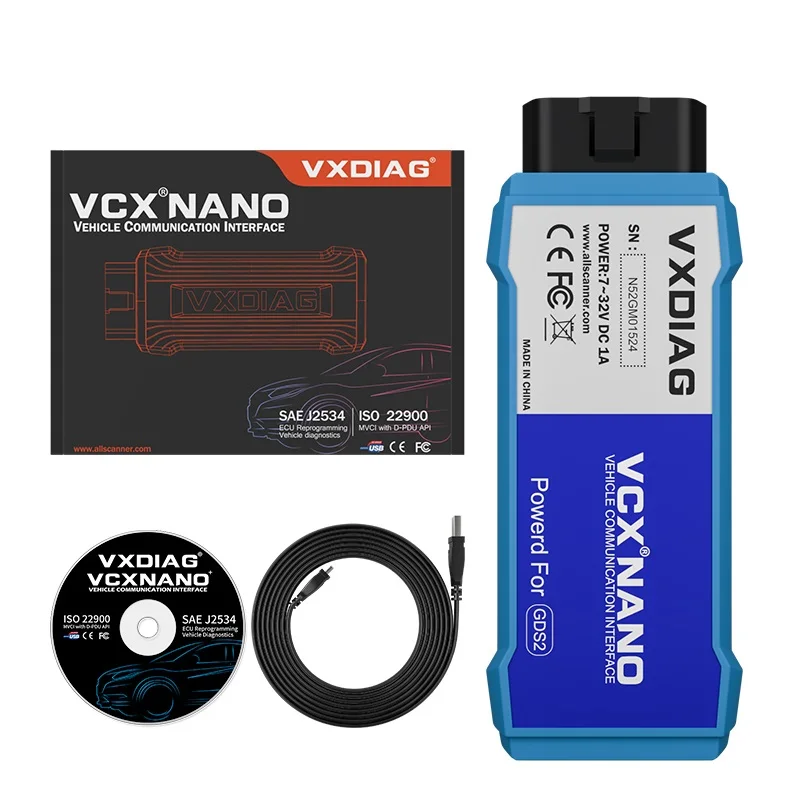 Новинка VXDIAG для GM/Opel хорошее качество VCX NANO 2 в 1 распродажа VX DIAG с фотомагнитами и